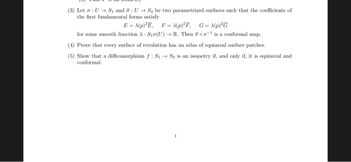 3 Leto U S And A U S Be Two Parametrized Chegg Com