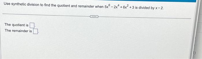 3 4 divided by 5 6 quotient