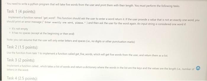 Solved Use python and add comments to each line You need | Chegg.com