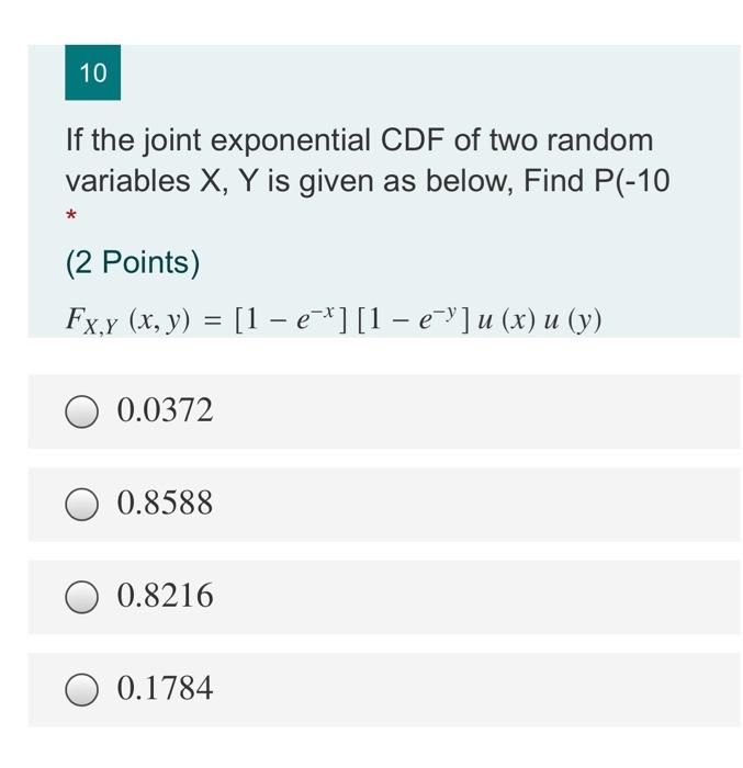 9 If The Value Of X Is Less Than U Of Standard Chegg Com
