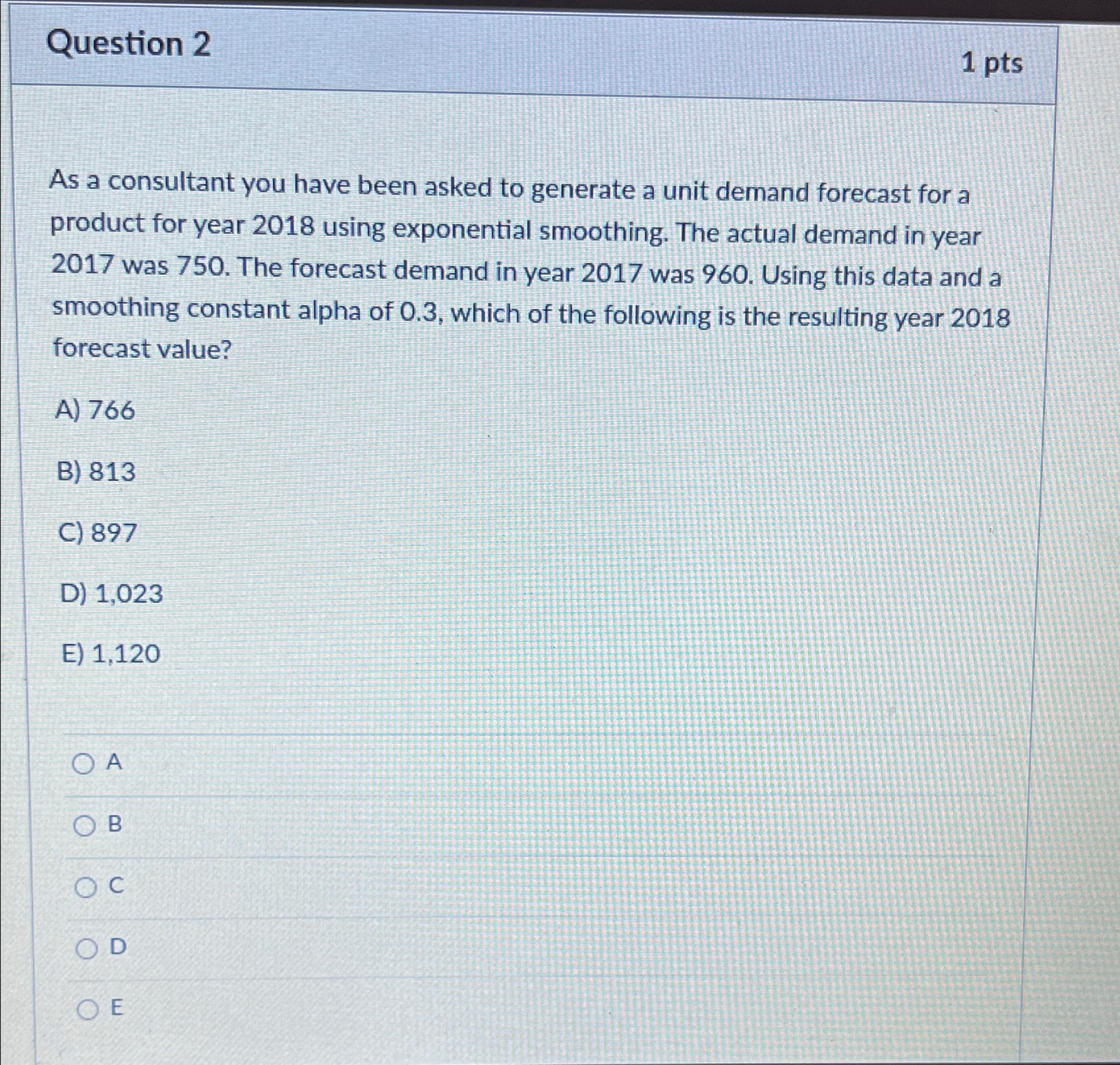 Solved Question 21 ﻿ptsAs A Consultant You Have Been Asked | Chegg.com