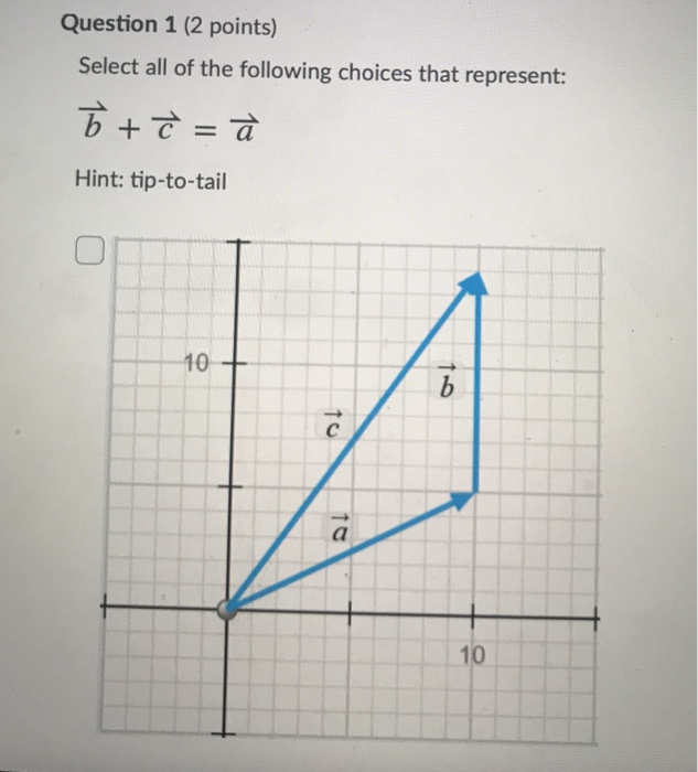 Solved Question 1 (2 points) Select all of the following | Chegg.com