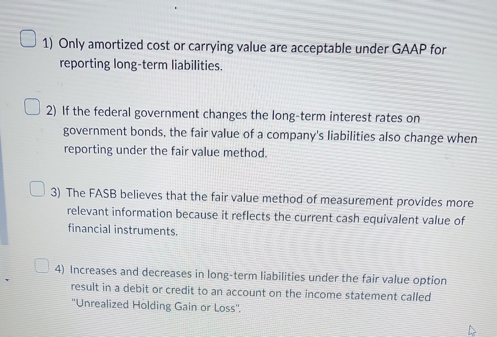 Solved Many companies measure their non-current liabilities | Chegg.com