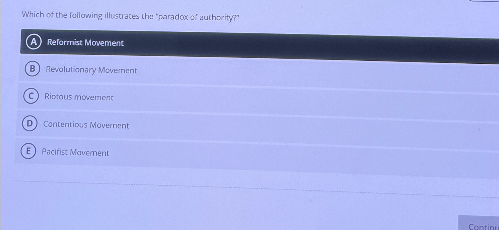Solved Which of the following illustrates the "paradox of | Chegg.com
