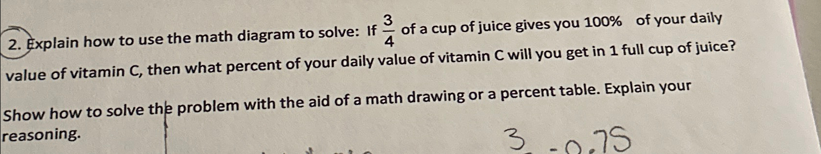 Solved Explain how to use the math diagram to solve: If 34 | Chegg.com