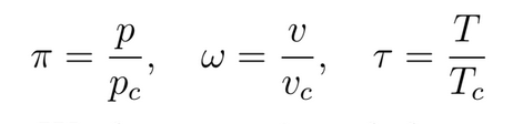 Solved Defining the reduced variables | Chegg.com