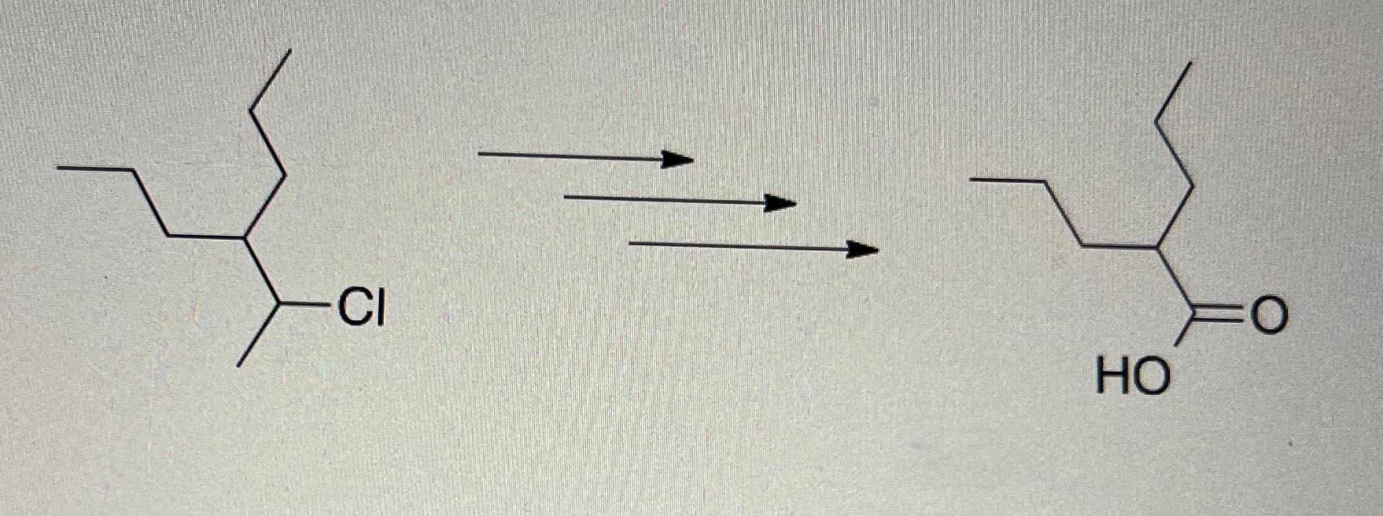 Solved Provide a viable synthetic route for the following | Chegg.com