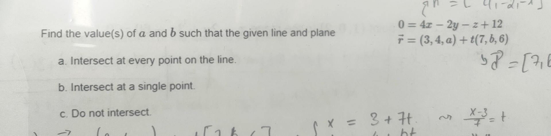 [Solved]: Find The Value(s) Of A And B Such That The Gi