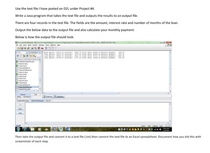 Solved need help with this java programthis is whats in the | Chegg.com