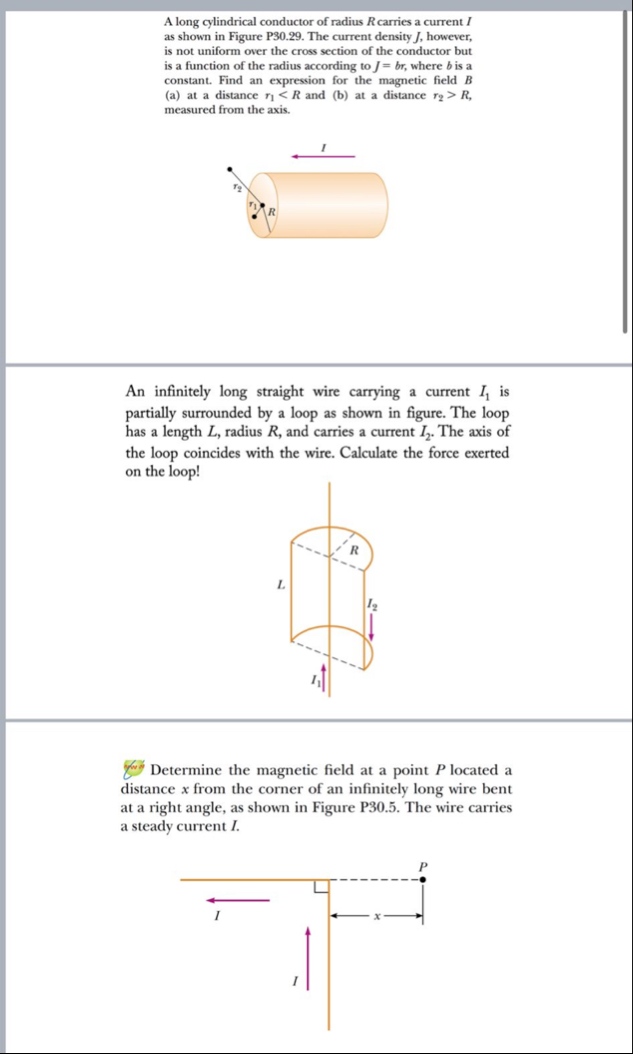 Solved A long cylindrical conductor of radius R ﻿carries a | Chegg.com