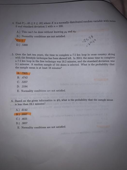 Solved All of the correct answers are highlighted, I just | Chegg.com