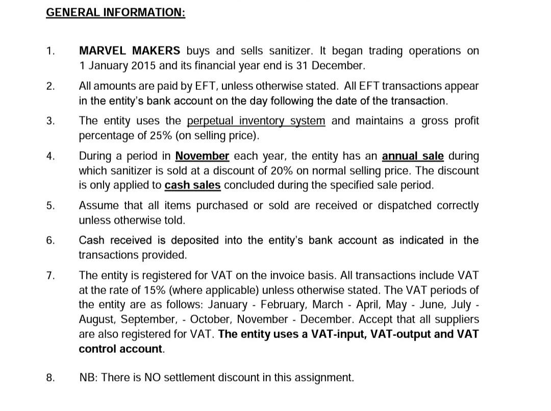 Complete the general journal, creditors and debtors