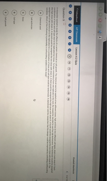 Solved A researcher wanted to study the effects of a certain | Chegg.com