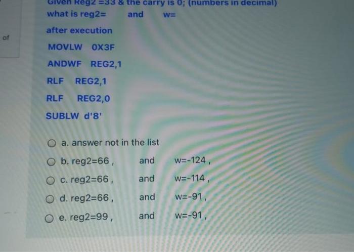 Solved Question 3 Not yet answered Marked out of TOO Given | Chegg.com