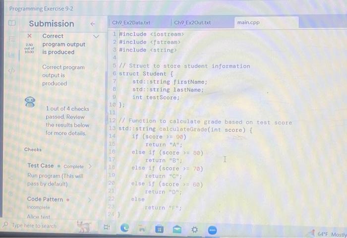 Solved i got this 3 error not sure how to fix this is the | Chegg.com