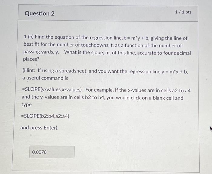 Solved please help me figure out 1(e) using the correct | Chegg.com