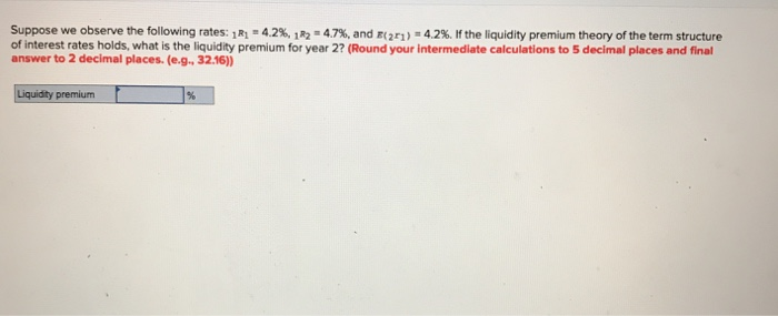 Solved Suppose we observe the following rates: R=4.2%, 1 R2 | Chegg.com