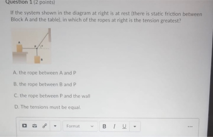 Solved Question Points Two Blocks Of Equal Mass Are Chegg Com