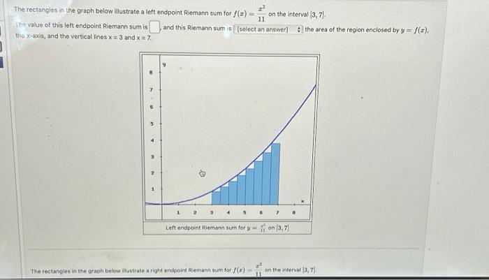 Solved The rectangles in the graph below illustrate a left | Chegg.com
