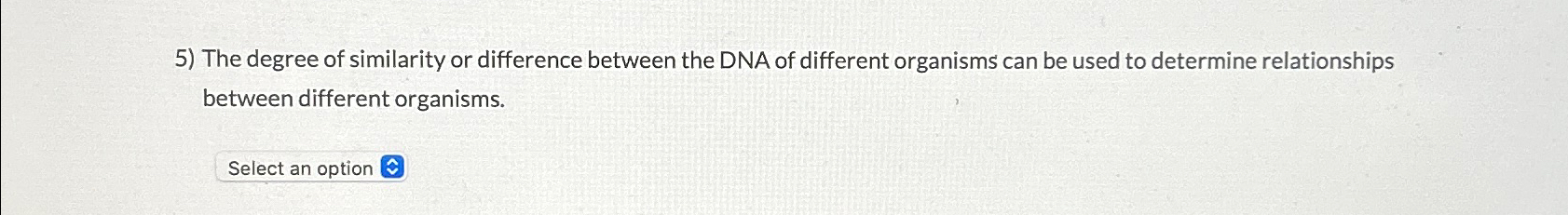 Solved The degree of similarity or difference between the | Chegg.com