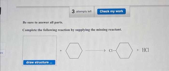 Solved Be Sure To Answer All Parts. Complete The Following | Chegg.com