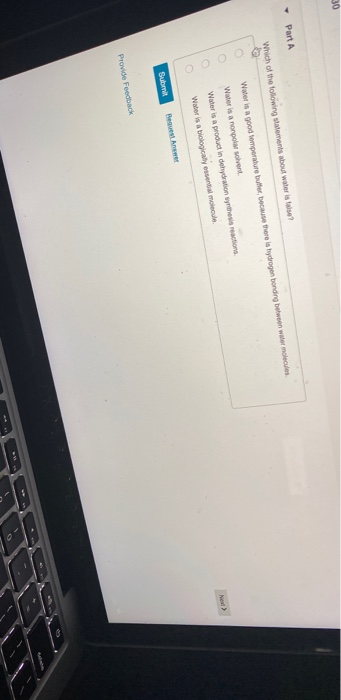 Solved - Part A ? Which of the folowing statements about | Chegg.com