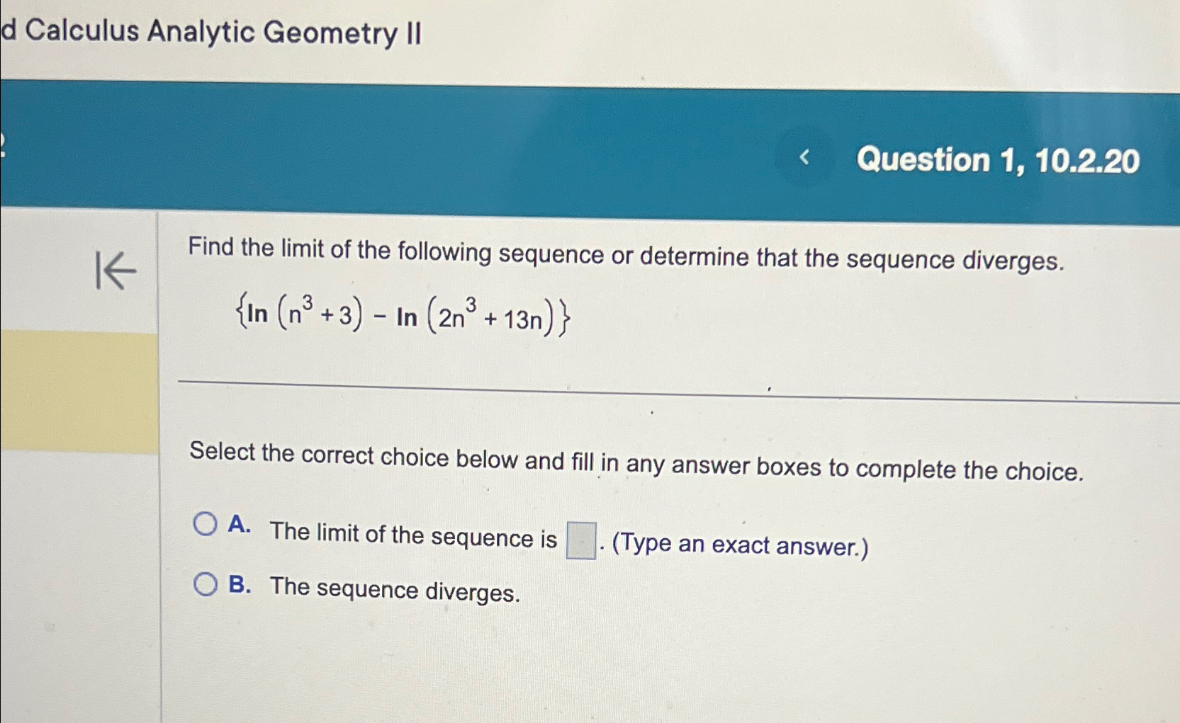 Solved d Calculus Analytic Geometry IIQuestion | Chegg.com
