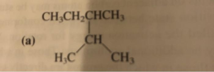 Solved CH,CHCHCH, (а) CH CH, H,C | Chegg.com