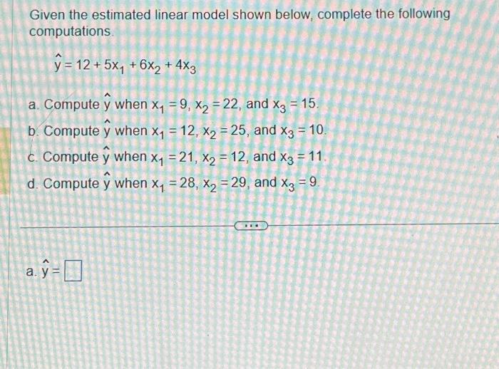 Solved The Calculation Of The Coefficient Of Determination | Chegg.com