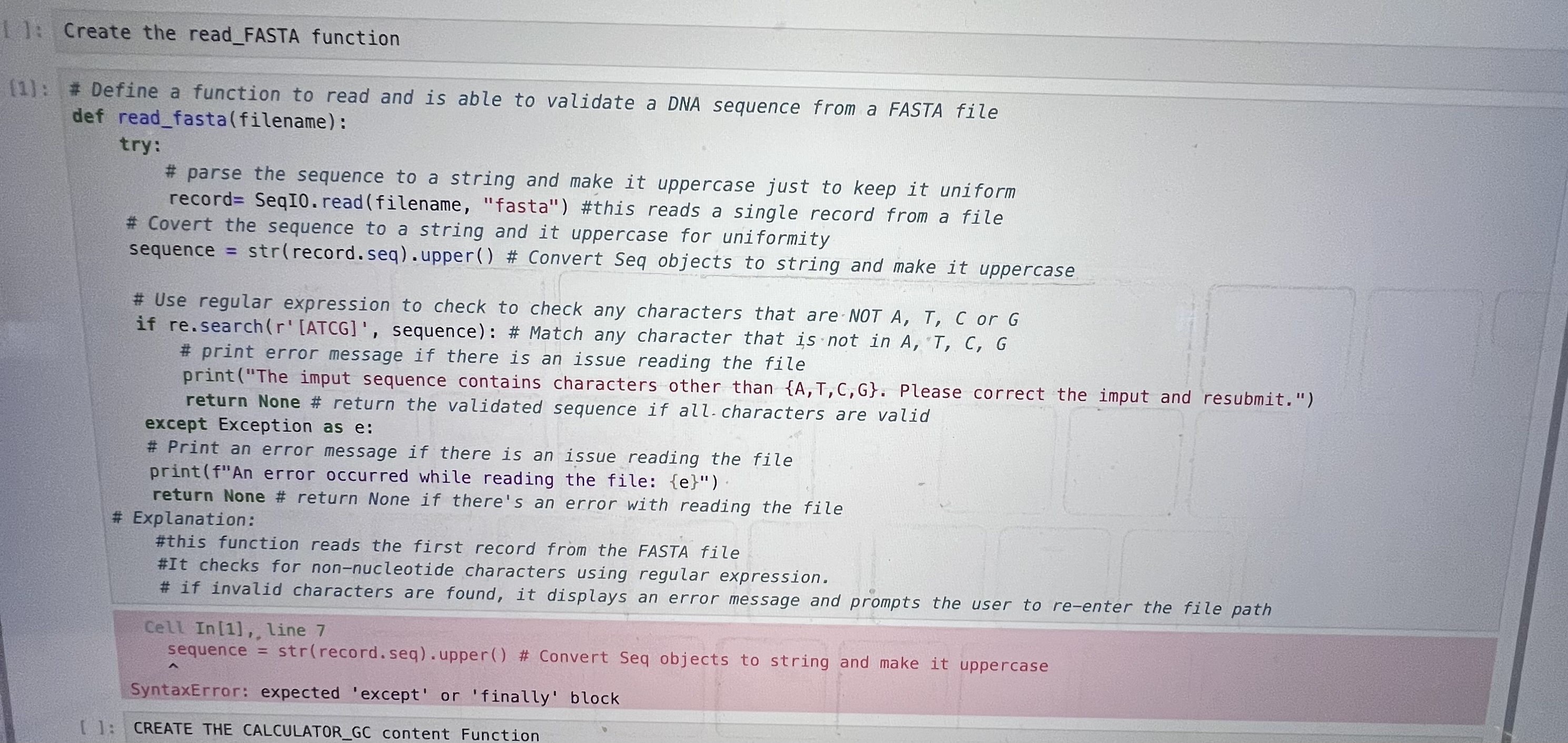 Solved How to fix error message ? | Chegg.com
