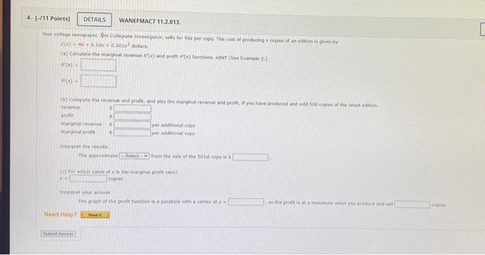 can someone answer #4 for me i will leave a thumbs | Chegg.com
