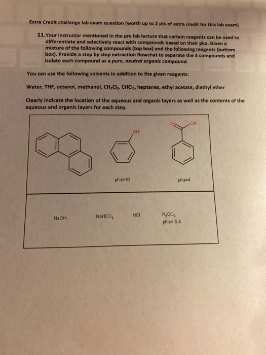 extra credit assignments science