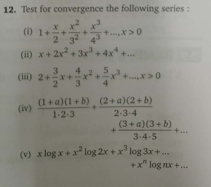 solved-2-test-for-convergence-the-following-series-i-chegg
