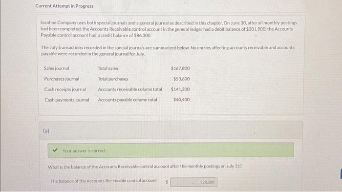 solved-ivanhoe-company-uses-both-special-journals-and-a-chegg