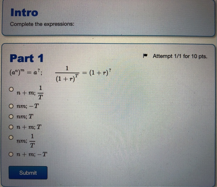 Solved - Attempt 1/1 for 10 pts. Part 1 Decisions made by | Chegg.com