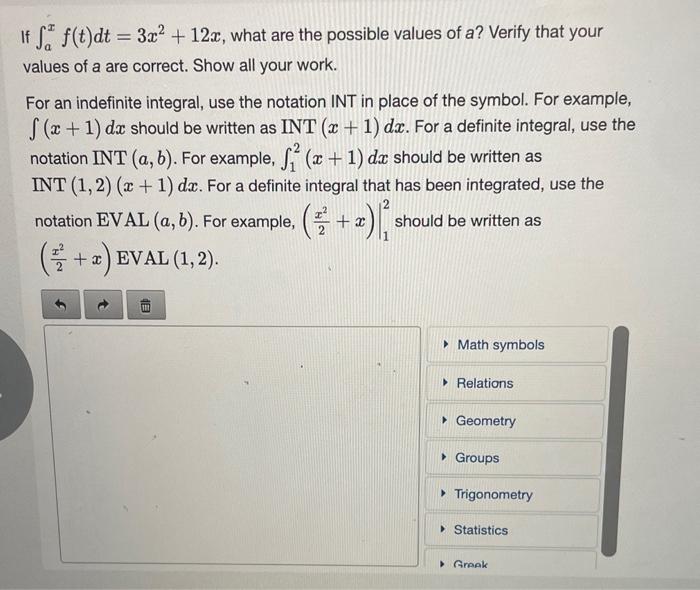 solved-if-axf-t-dt-3x2-12x-what-are-the-possible-values-of-chegg