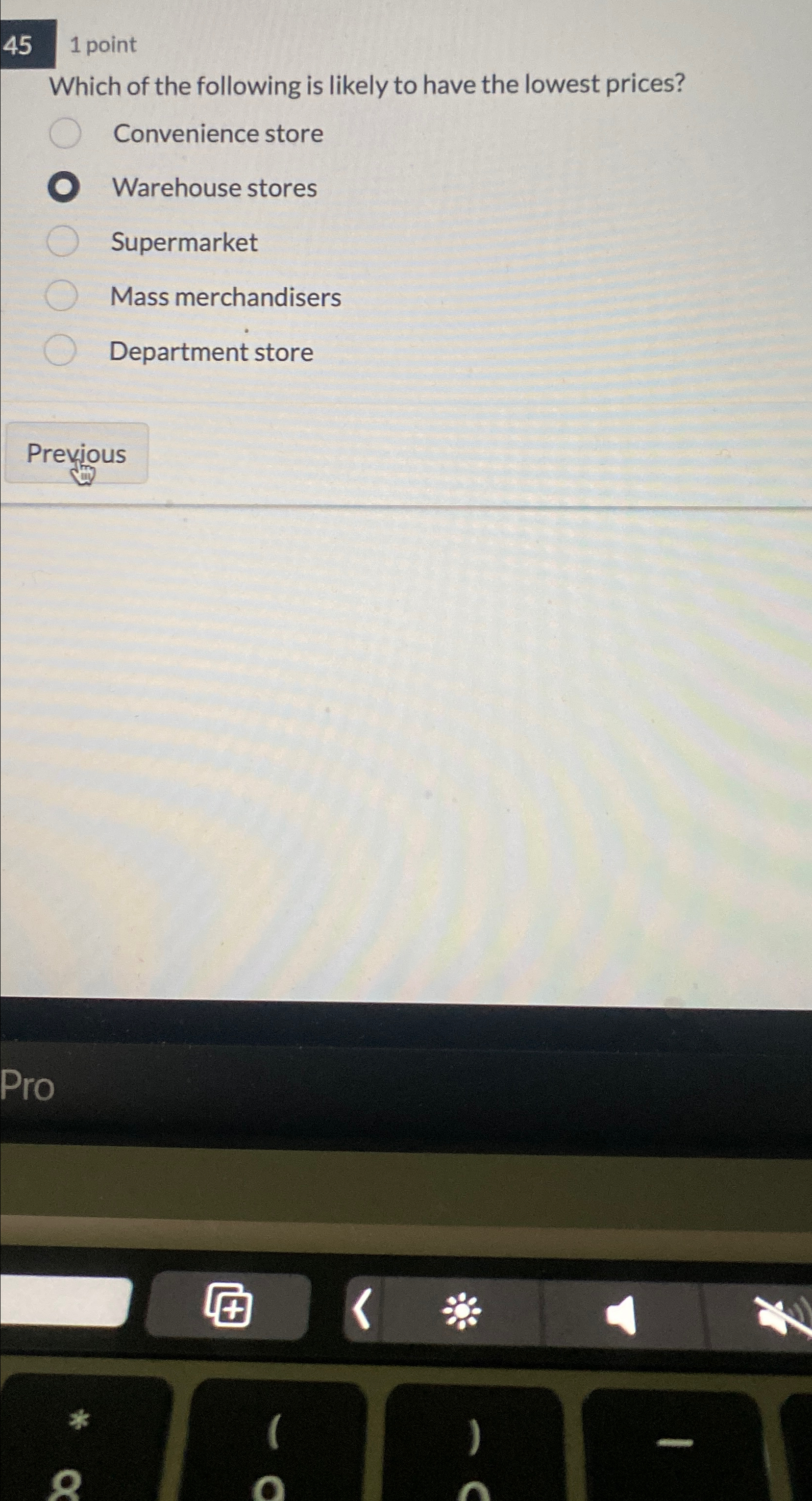 Solved 451 ﻿pointWhich of the following is likely to have | Chegg.com
