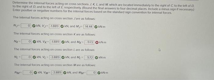 Solved The structure shown consists of a single member ABCDE | Chegg.com