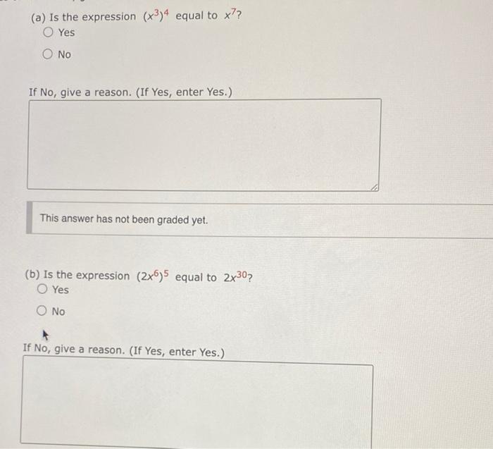 solved-a-is-the-expression-x3-4-equal-to-x7-yes-no-if-chegg