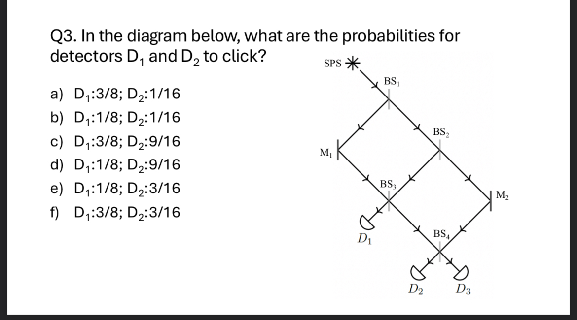 Solved Q3. ﻿In the diagram below, what are the probabilities