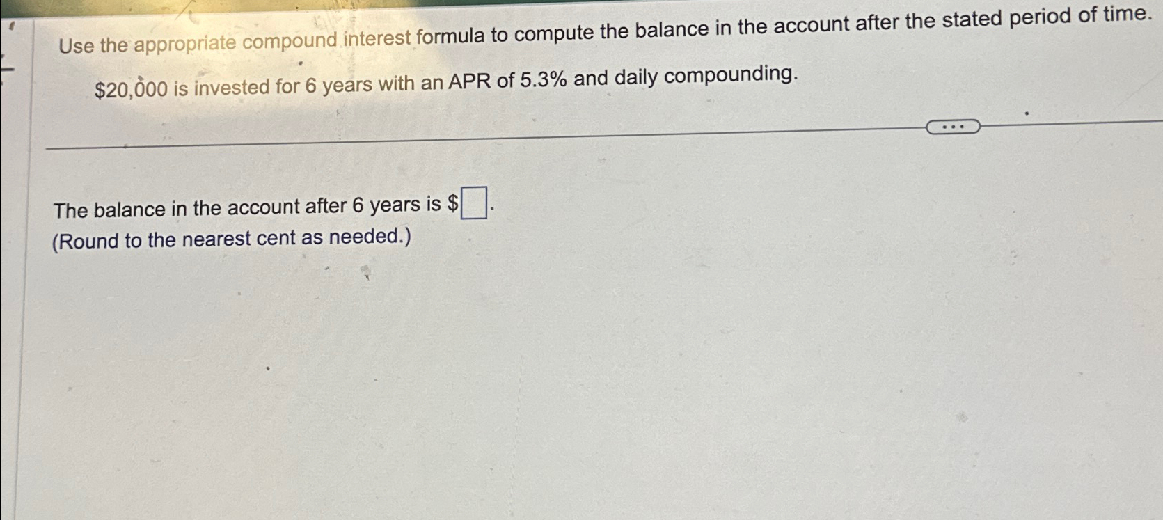 Solved Use the appropriate compound interest formula to | Chegg.com