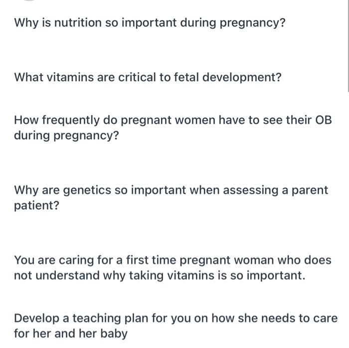 Answering 10 Questions Pregnant Women Have When it Comes to Nutrition