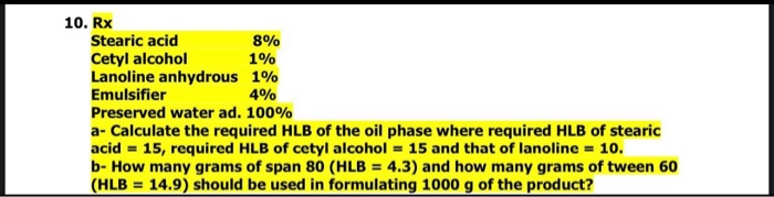 Difference Between Cetyl Alcohol And Stearyl Alcohol Compare The Difference Between Similar Terms