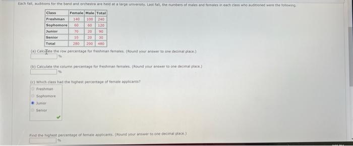 Solved Each ta tions for the band and orchestra are held at