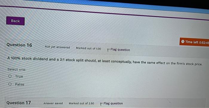 Solved Other things held constant, the higher a firm's | Chegg.com
