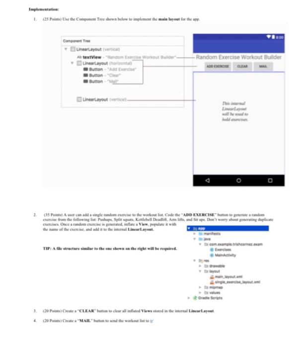 Solved need help with structing code as stated in the | Chegg.com