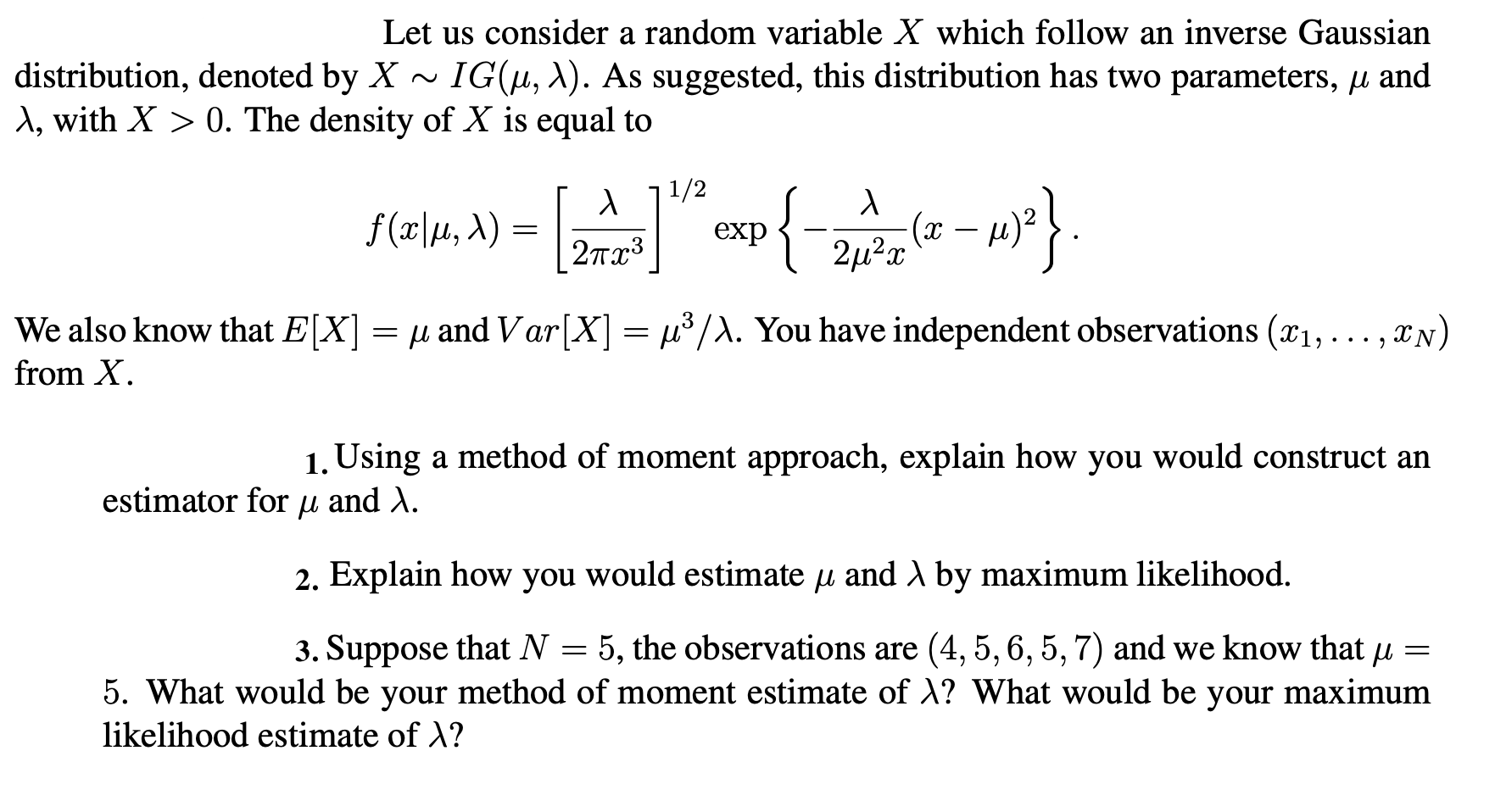 Solved Please provide detailed solution. Let us ﻿consider a | Chegg.com