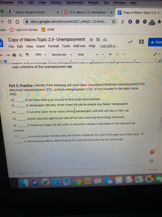 Solved a Log in to Canvas 2048 Share Copy of Macro Topic | Chegg.com