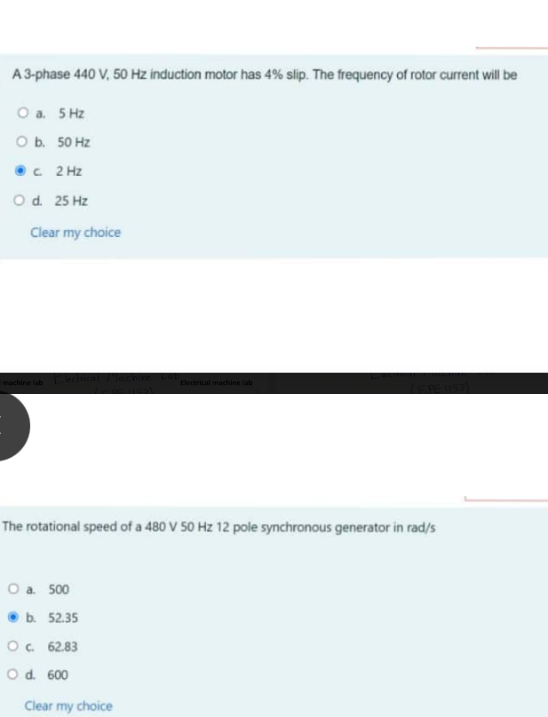 Solved A 3-phase 440 V, 50 Hz induction motor has 4% slip. | Chegg.com