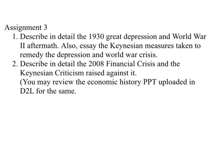 great depression vs great recession essay